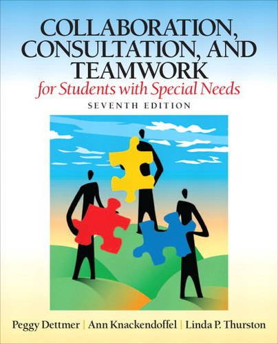 Collaboration Consultation and Teamwork for Students with Special