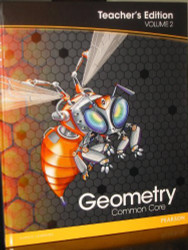 Pearson Geometry: Common Core volume 2 Teacher's Edition