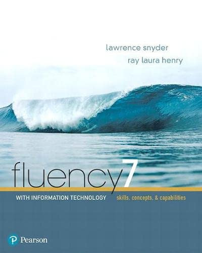 Fluency With Information Technology