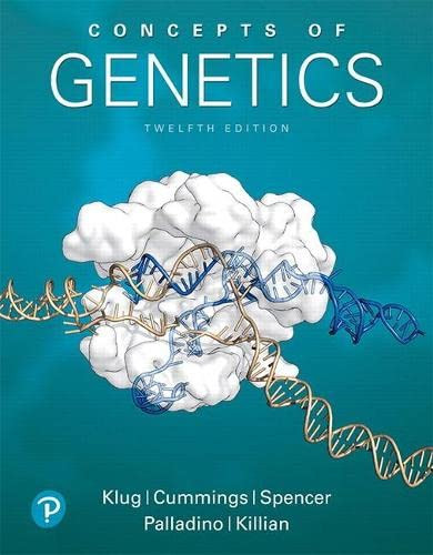 Concepts of Genetics (Masteringgenetics)