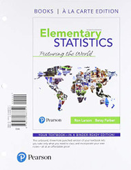 Elementary Statistics: Picturing the World