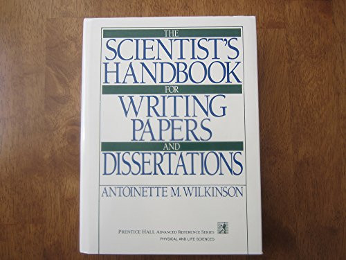Scientist's Handbook for Writing Papers and Dissertations