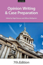 Opinion Writing and Case Preparation (Bar Manuals)