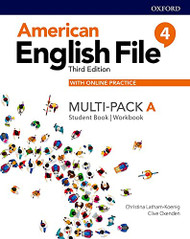 American English File Level 4 Student Book/Workbook Multi-Pack A