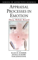 Appraisal Processes in Emotion: Theory Methods Research