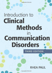 Introduction To Clinical Methods In Communication Disorders