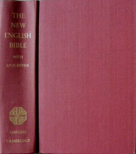 New English Bible the Apocrypha Oxford University Press 1970