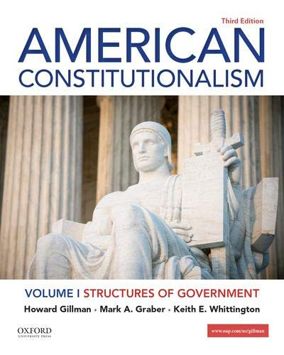 American Constitutionalism Volume 1