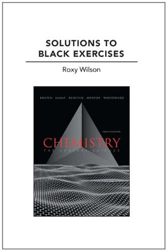 Solutions to Black Exercises for Chemistry