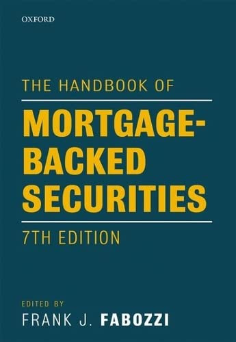 Handbook of Mortgage-Backed Securities