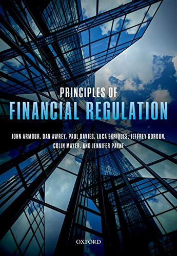 Armour J: Principles of Financial Regulation