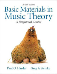 Basic Materials in Music Theory: A Programmed Approach