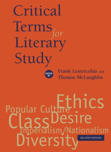 Critical Terms for Literary Study