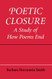 Poetic Closure: A Study of How Poems End