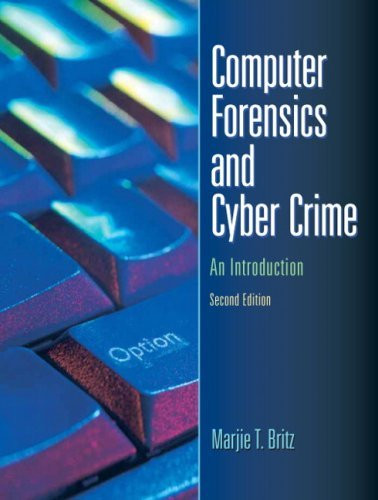 Computer Forensics And Cyber Crime