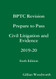 BPTC Revision Prepare to Pass Civil Litigation and Evidence 2019-20