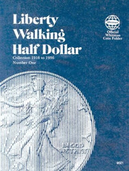 Coin Folders Half Dollars (Liberty Walking 1916-36)