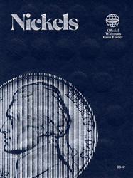Coin Folders Nickels: Plain (Official Whitman Coin Folder)