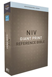 NIV Reference Bible Giant Print Red Letter Comfort Print