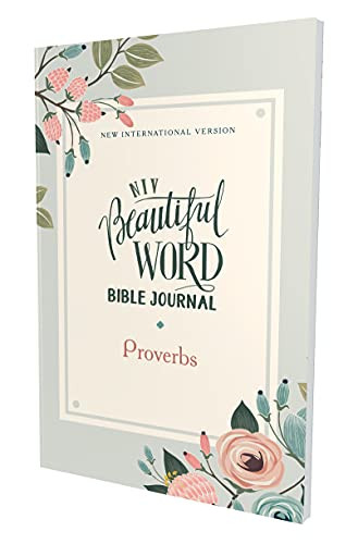 NIV Beautiful Word Bible Journal Proverbs Comfort Print