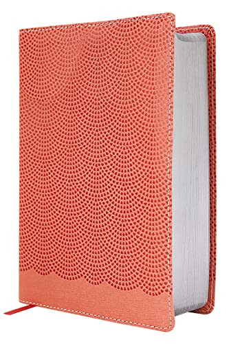 NIrV Giant Print Compact Bible Leathersoft Peach Comfort Print