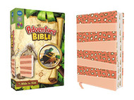 NIV Adventure Bible Leathersoft Coral Full Color Thumb Indexed