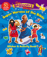 Beginner's Bible Super Heroes of the Bible Sticker and Activity