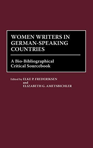 Women Writers in German-Speaking Countries