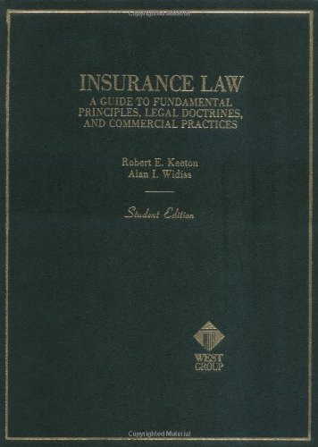 Insurance Law (Hornbooks)