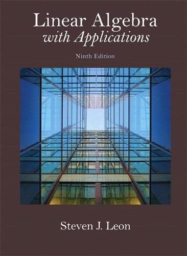 Linear Algebra with Applications - Featured Titles for Linear Algebra