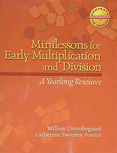 Minilessons for Early Multiplication and Division