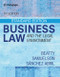 Business Law and the Legal Environment - Standard Edition