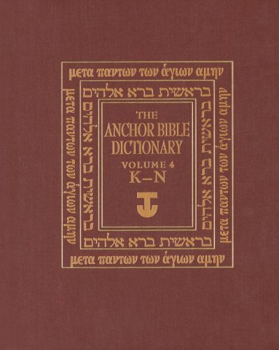 Anchor Bible Dictionary volume 4: K-N