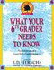 WHAT YOUR 6TH GRADER NEEDS TO KNOW
