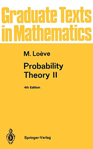 Probability Theory II (Graduate Texts in Mathematics 46)