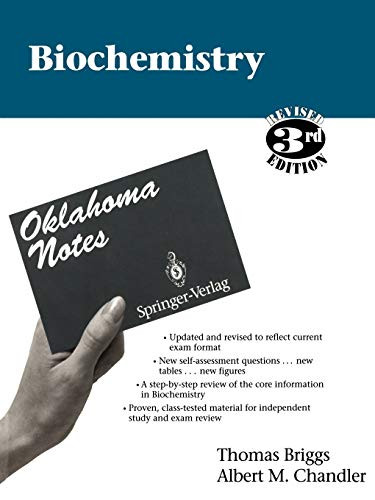 Biochemistry (Oklahoma Notes)