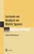 Lectures on Analysis on Metric Spaces (Universitext)