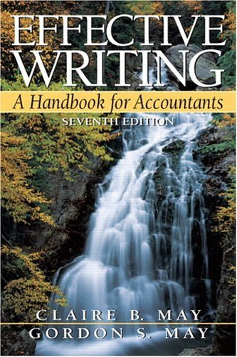 Effective Writing A Handbook For Accountants