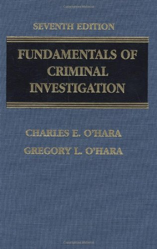 Fundamentals of Criminal Investigation