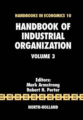 Handbook of Industrial Organization Volume 3