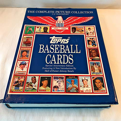 Topps Baseball Cards: Complete Picture Collection 40-Year History