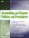 Accounting and Finance Policies and Procedures (with URL)