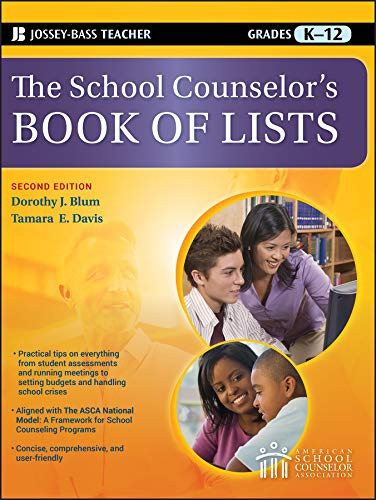 School Counselor's Book of Lists