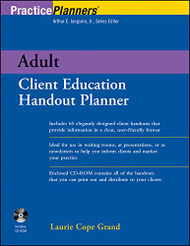 Adult Client Education Handout Planner