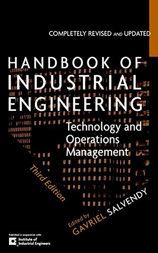 Handbook of Industrial Engineering