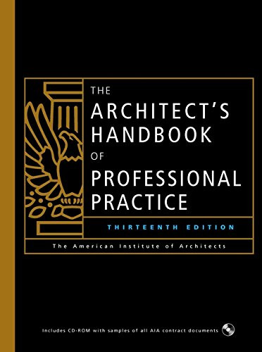 Architect's Handbook of Professional Practice 13th Ed.