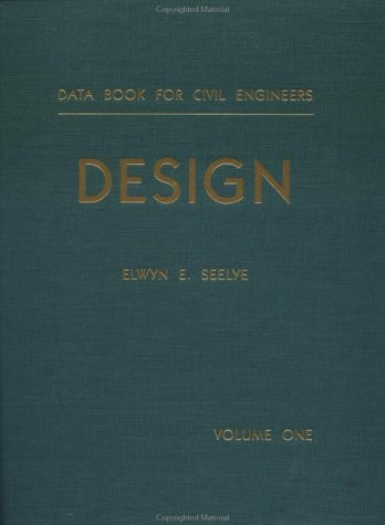 Design Volume 1 Data Book for Civil Engineers