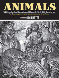 Animals: 1 419 Copyright-Free Illustrations of Mammals Birds Fish
