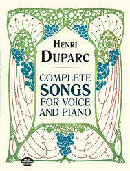 Complete Songs for Voice and Piano (Dover Song Collections)