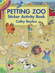 Dover Petting Zoo Sticker Activity Book - Dover Little Activity Books